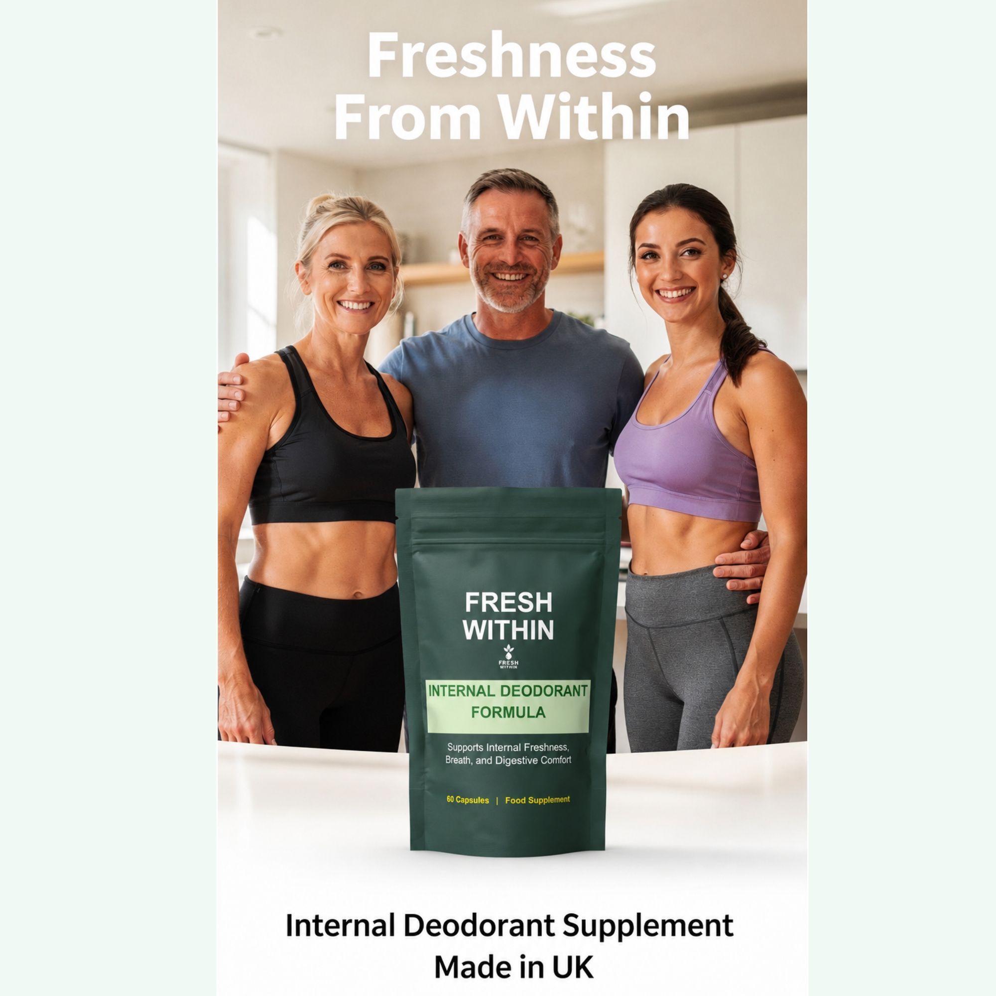 Fresh Within internal deodorant supplement